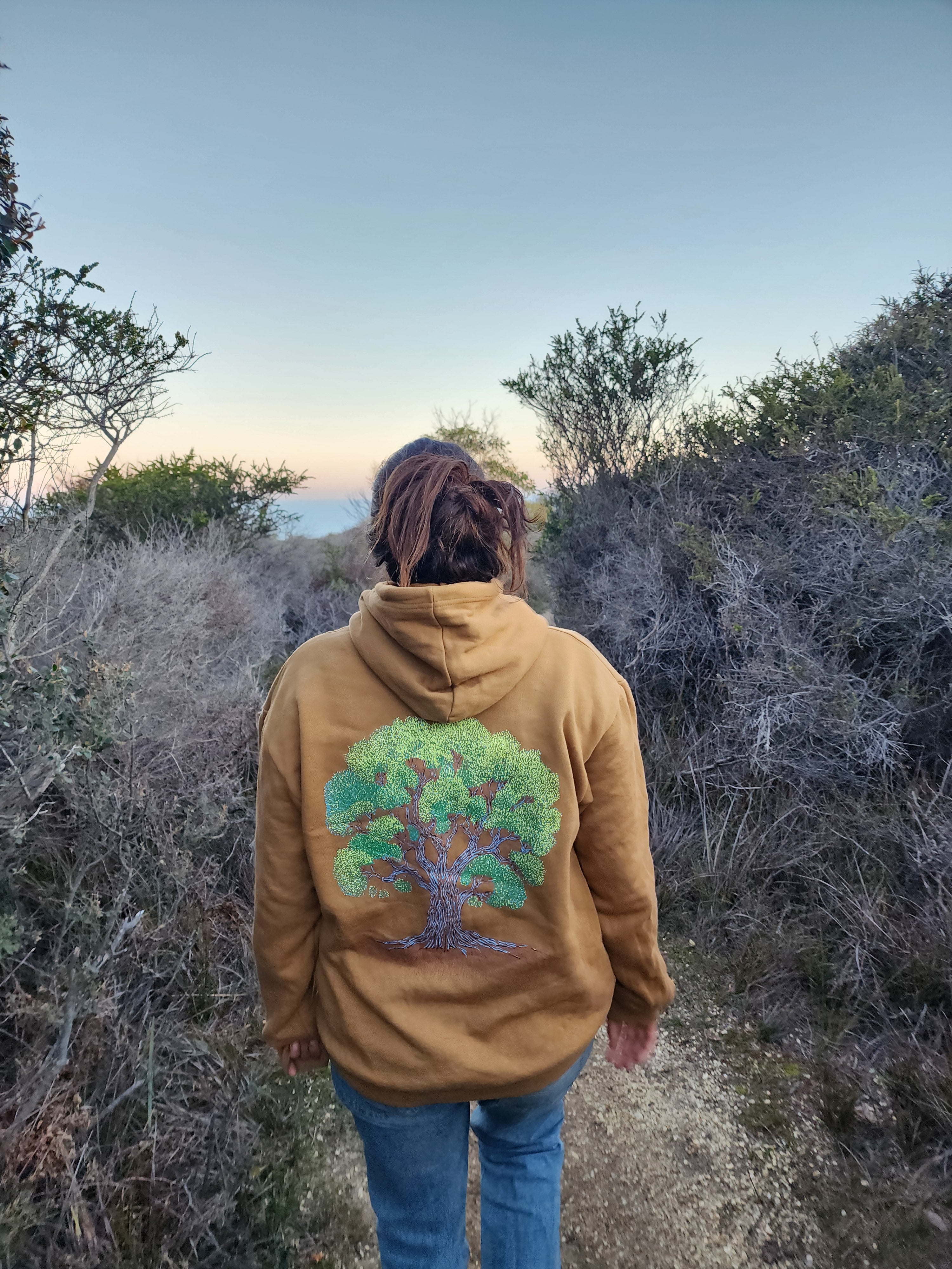 "Blue Gum" Hoodie Jumper