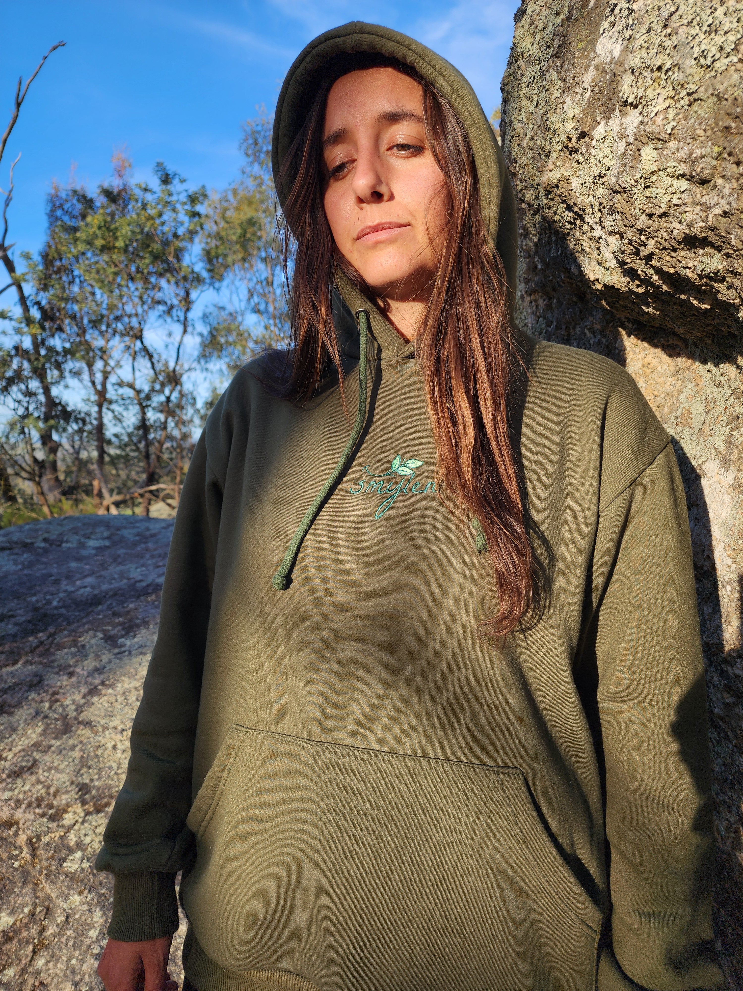 "Blue Gum" Hoodie Jumper