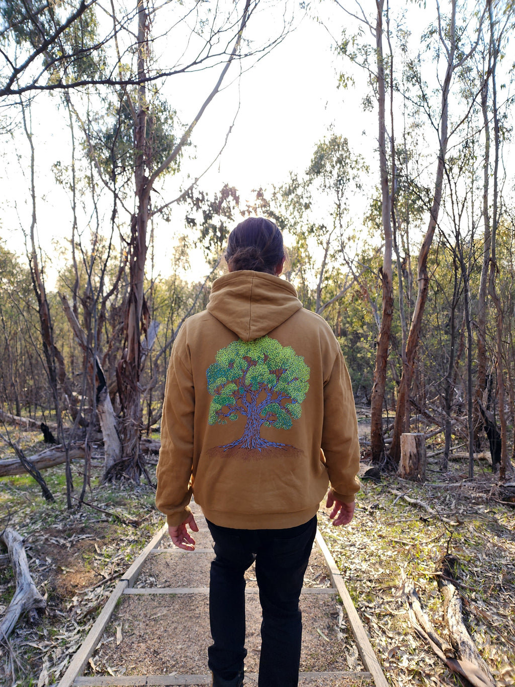"Blue Gum" Hoodie Jumper