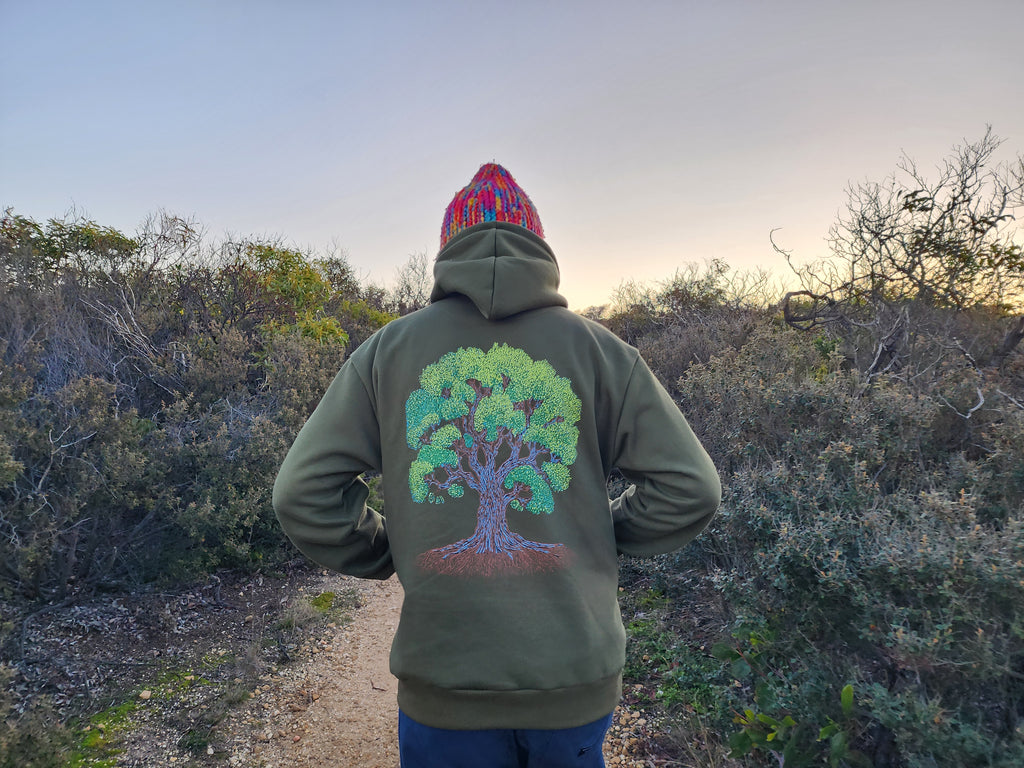 "Blue Gum" Hoodie Jumper